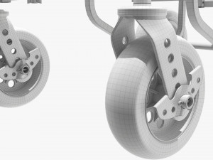 Transport Expandable Cart Modèle 3D