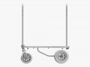 Transport Expandable Cart Modèle 3D