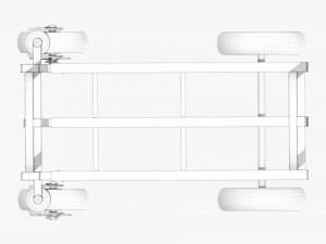 Transport Expandable Cart Modèle 3D