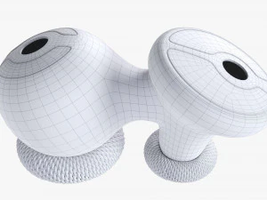 Udongo Udu Drums 3D Model