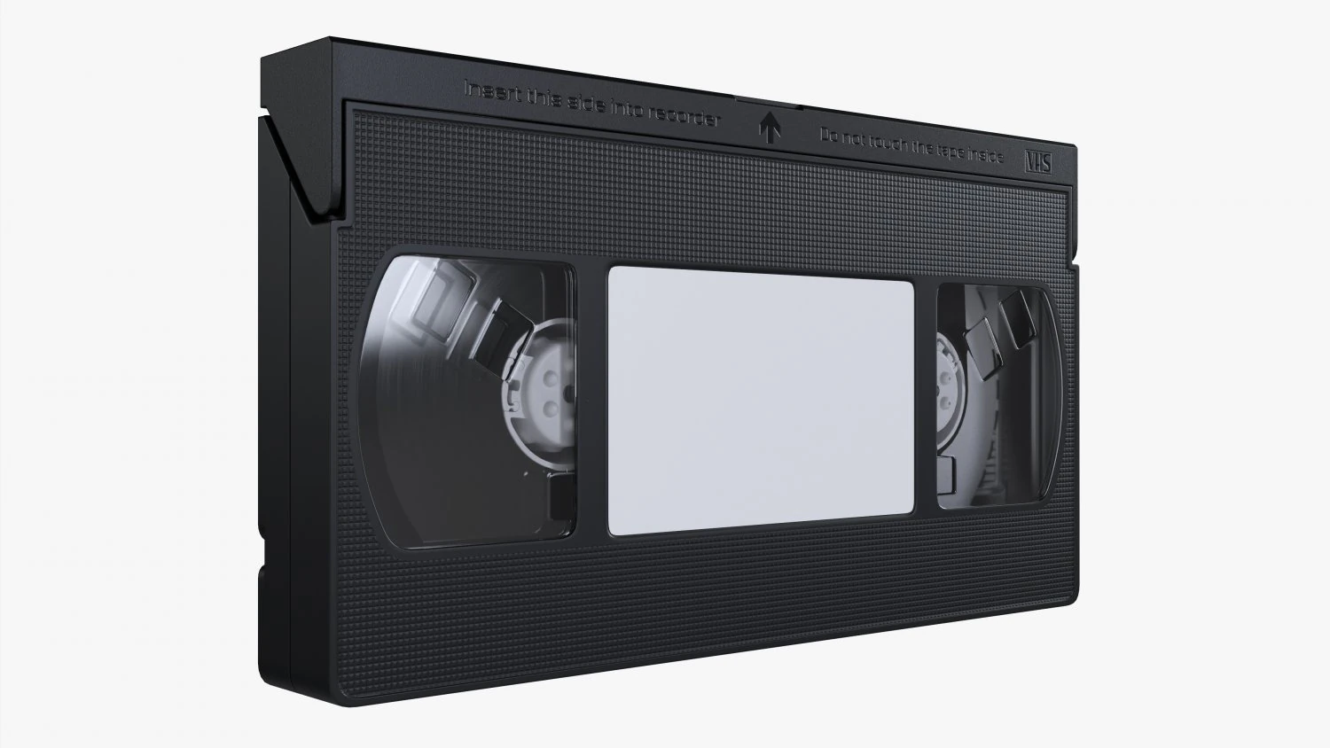VHS Magnetic Tape Videocassette 3D Model .c4d .max .obj .3ds .fbx .stl .blend 