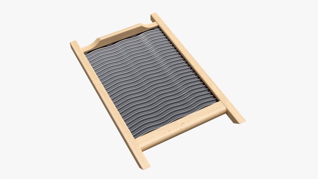 Washboard Model 3D .c4d .max .obj .3ds .fbx .stl .blend 