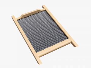 Washboard Modelo 3D