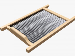 Washboard Model 3D