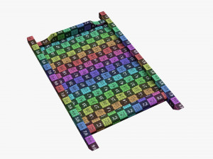 Washboard Model 3D