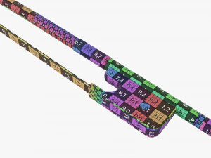 Violin Bow 3D Model