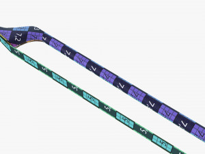 Violin Bow 3D 模型