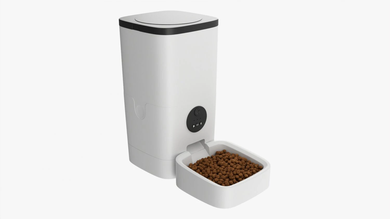 Automatic Cat Dog Feeder 3D Model .c4d .max .obj .3ds .fbx .stl .blend