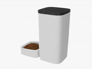 Automatic Cat Dog Feeder 3D Model