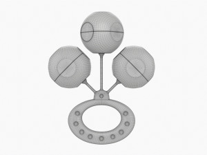 Baby Balls Rattle Toy 3Dモデル