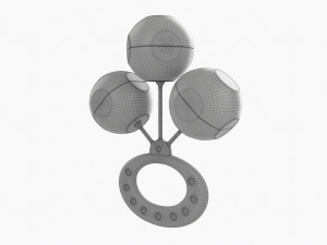 Baby Balls Rattle Toy 3Dモデル