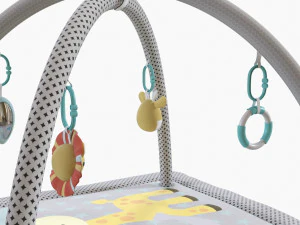 Baby Playmat With Toys 3D Model