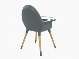 Babylo Baby Chair With Table 3D Model