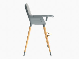 Babylo Baby Highchair With Table Modèle 3D