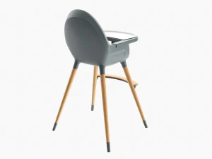 Babylo Baby Highchair With Table 3D Model