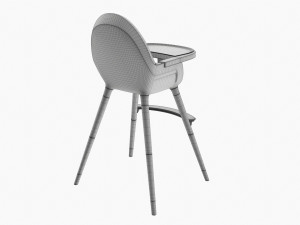 Babylo Baby Highchair With Table Modèle 3D