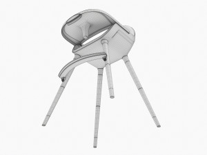 Babylo Baby Highchair With Table Modèle 3D