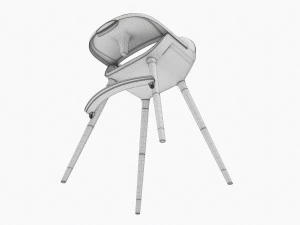 Babylo Baby Highchair With Table 3D Model