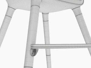 Babylo Baby Highchair With Table 3D Model