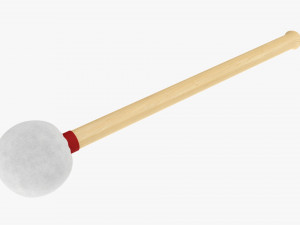 Bass Drum Mallet Model 3D