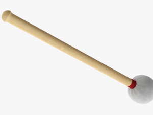 Bass Drum Mallet Model 3D