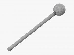 Bass Drum Mallet Model 3D
