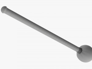 Bass Drum Mallet Model 3D