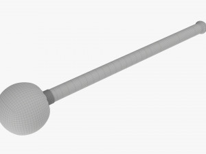 Bass Drum Mallet Model 3D