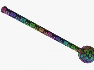 Bass Drum Mallet Model 3D