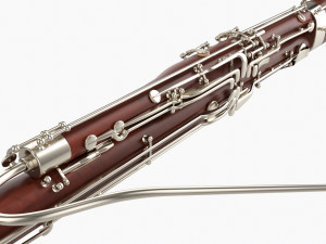 Bassoon 3D Model