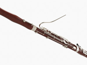 Bassoon 3D Model