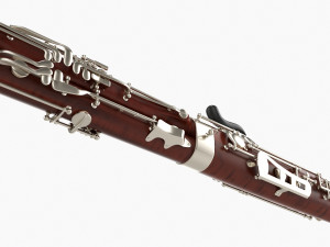 Bassoon 3D Model