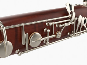Bassoon 3D Model