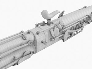 Bassoon 3D Model