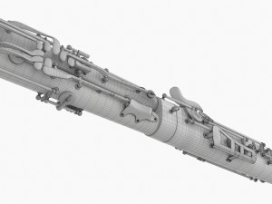 Bassoon 3D Model