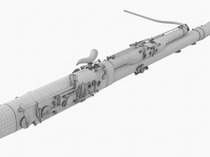 Bassoon 3D Model