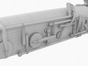 Bassoon 3D Model