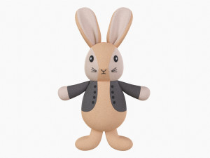 Bunny Toy Boy 3D Model