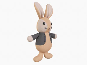 Bunny Toy Boy 3D Model