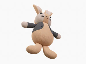 Bunny Toy Boy 3D Model