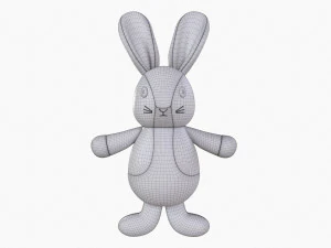 Bunny Toy Boy 3D Model