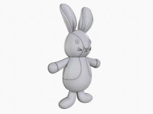 Bunny Toy Boy 3D Model