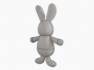 Bunny Toy Boy 3D Model