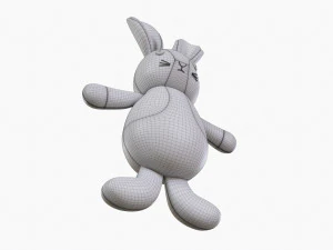 Bunny Toy Boy 3D Model