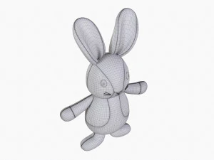 Bunny Toy Boy 3D Model