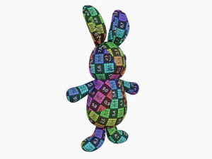 Bunny Toy Boy 3D Model