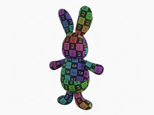 Bunny Toy Boy 3D Model
