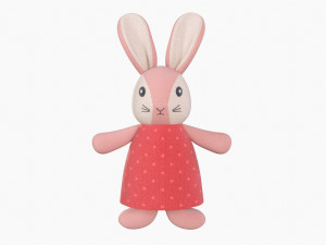 Bunny Toy Girl 3D Model