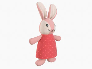 Bunny Toy Girl 3D Model