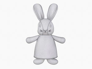 Bunny Toy Girl 3D Model